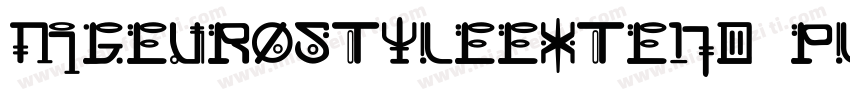 MgEuroStyleExtend Pl字体转换